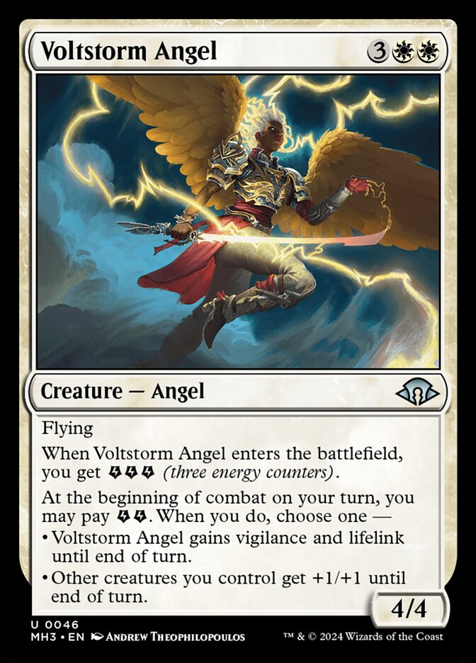 Voltstorm Angel 46/319 (Modern Horizons 3)  - Foil