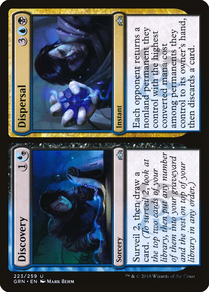 Discovery // Dispersal 223/259 (Guilds of Ravnica) 