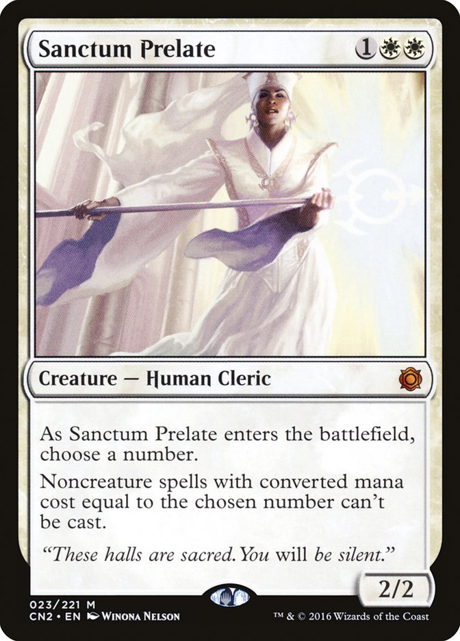 Sanctum Prelate 23/221 (Conspiracy: Take the Crown) 