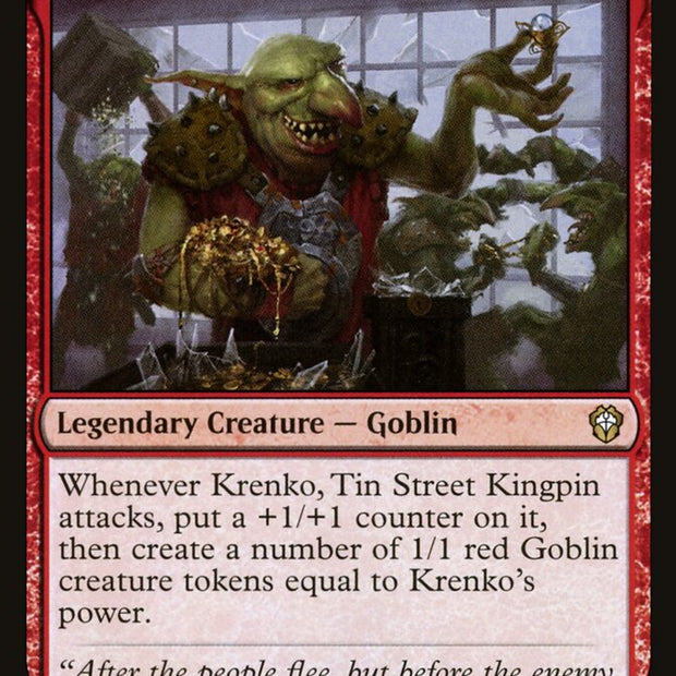 Krenko, Tin Street Kingpin 124/50 (Commander: Dominaria United) 