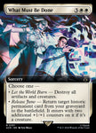 What Must Be Done 157/110 (Universes Beyond: Assassin's Creed)  - Extended Art Foil