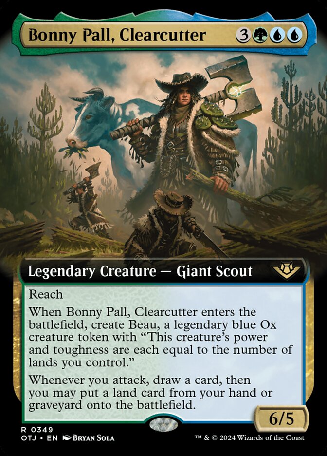 Bonny Pall Clearcutter Extended Art 349 (Outlaws of Thunder Junction) 