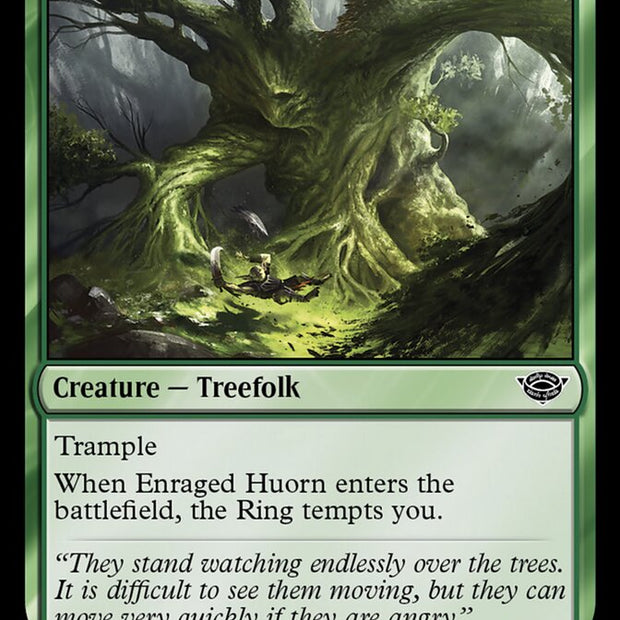 Enraged Huorn 162/281 (Universes Beyond: The Lord of the Rings: Tales of Middle-earth) 