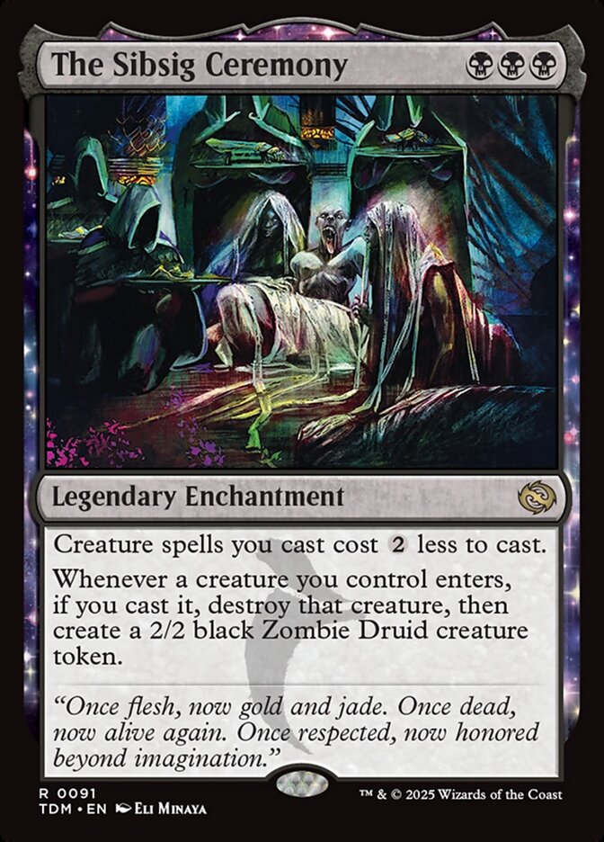 The Sibsig Ceremony 91/291 (Tarkir: Dragonstorm) 