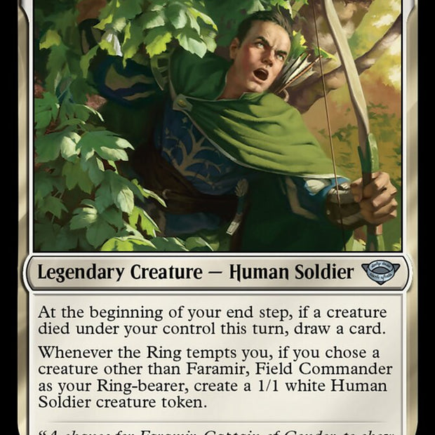 Faramir, Field Commander 14/281 (Universes Beyond: The Lord of the Rings: Tales of Middle-earth) 
