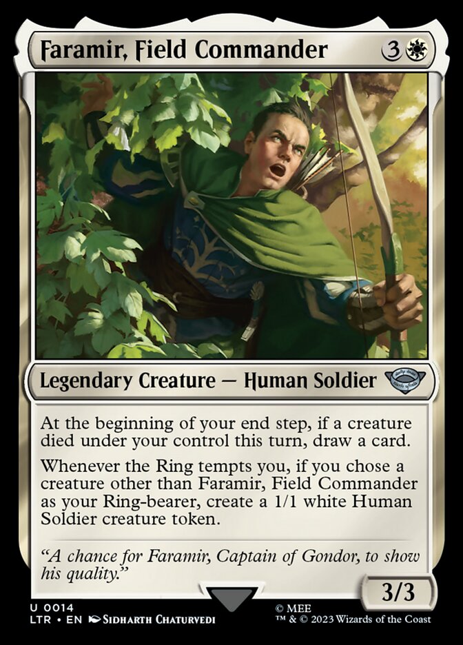 Faramir, Field Commander 14/281 (Universes Beyond: The Lord of the Rings: Tales of Middle-earth) 