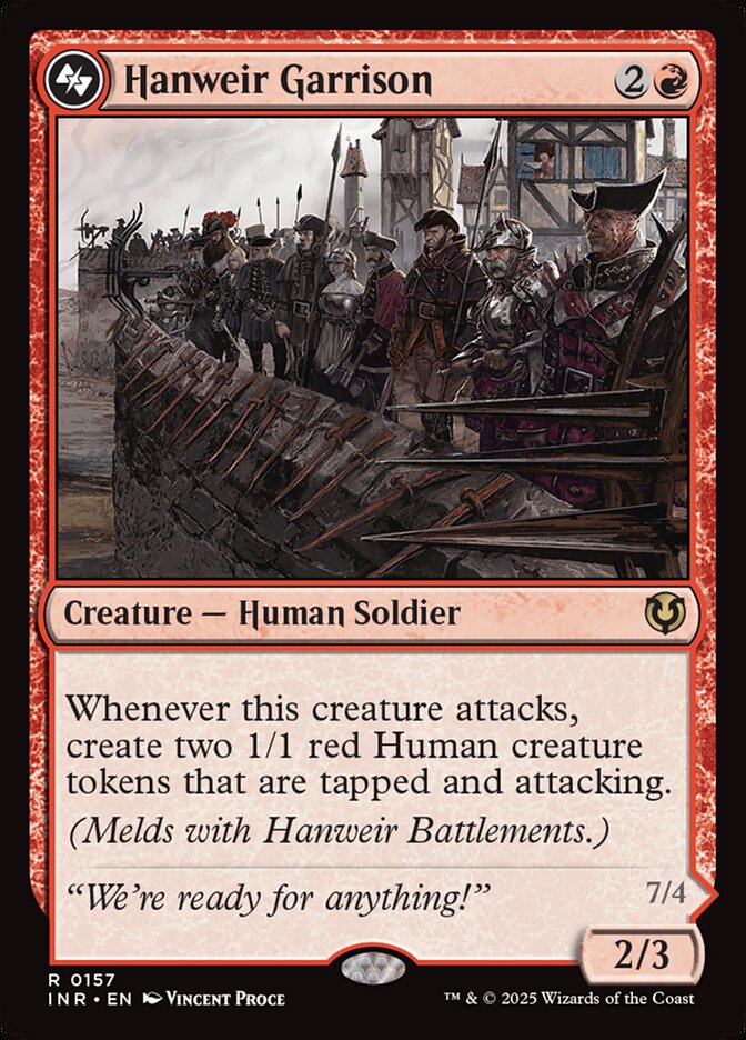 Hanweir Garrison 157/287 (Innistrad Remastered) 