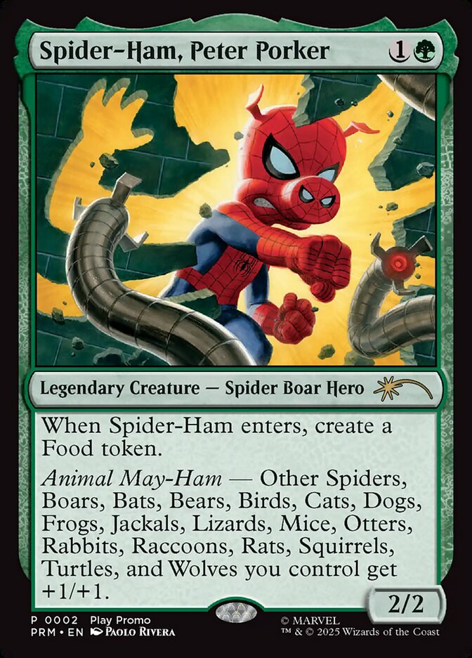 Spider-Ham, Peter Porker 10/1 (Play Promos) 