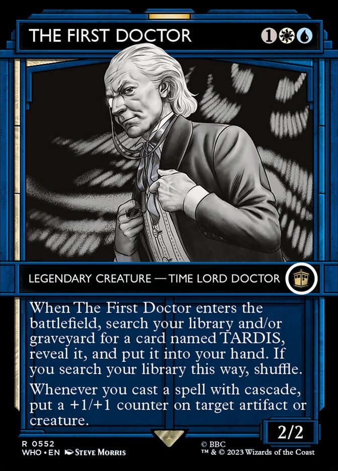 The First Doctor 552 (Universes Beyond: Doctor Who)  - Showcase