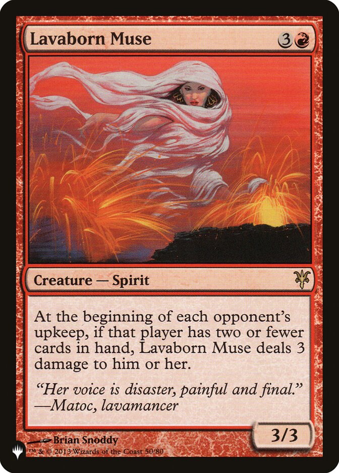 Lavaborn Muse DDK-50/5075 (The List Reprints) 