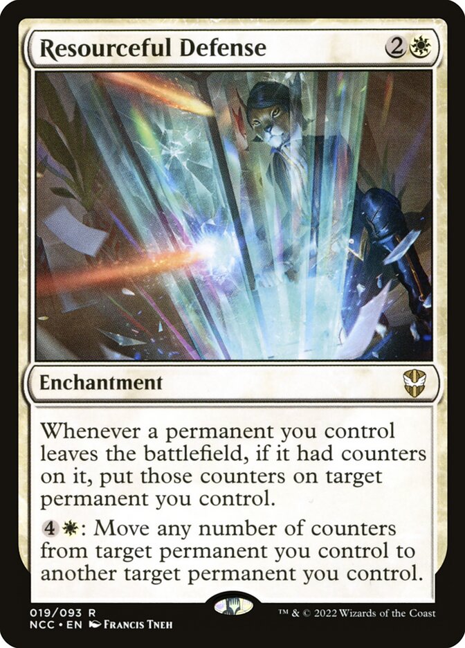 Resourceful Defense 19/93 (Commander: Streets of New Capenna) 