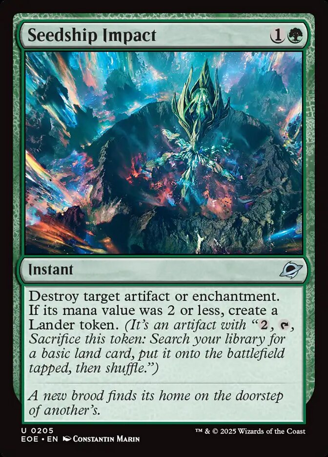 Seedship Impact (Edge of Eternities)  - Foil