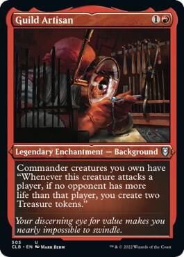 Guild Artisan 505 (Commander Legends: Battle for Baldur's Gate)  - Etched Foil
