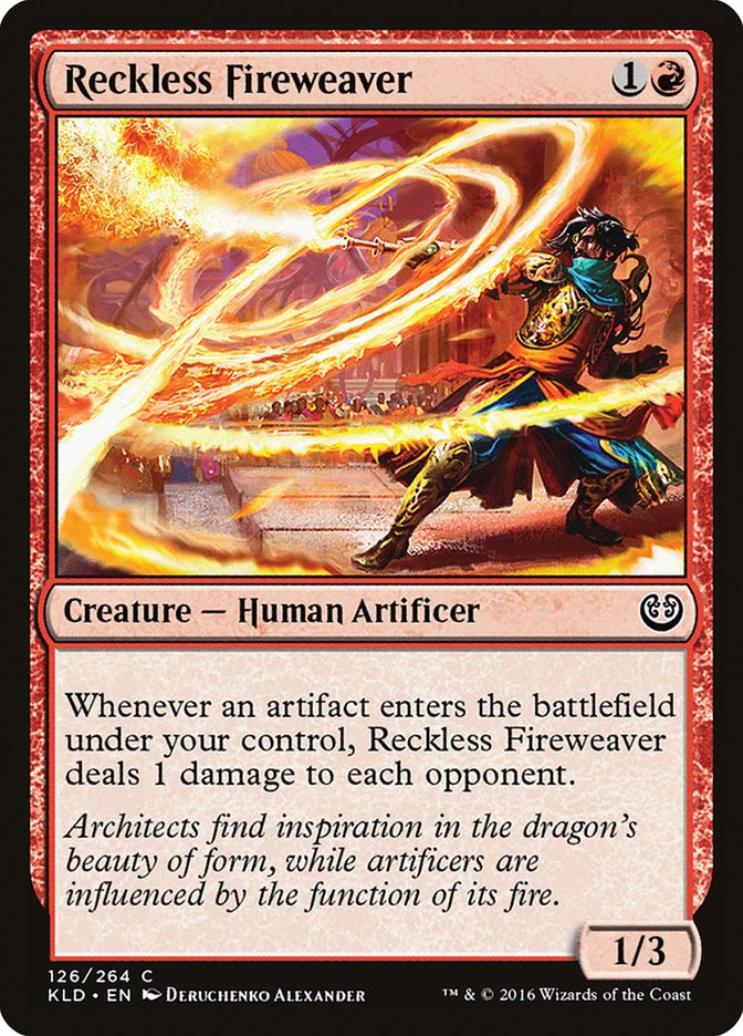 Reckless Fireweaver 126 (Kaladesh) 