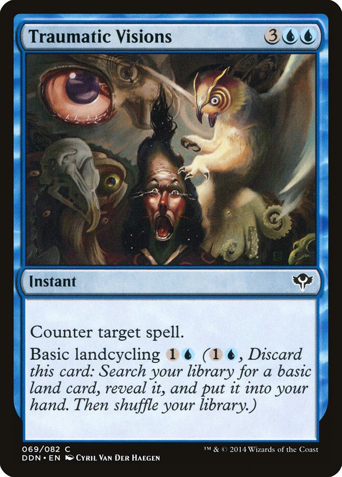 Traumatic Visions 69/82 (Duel Decks: Speed vs. Cunning) 