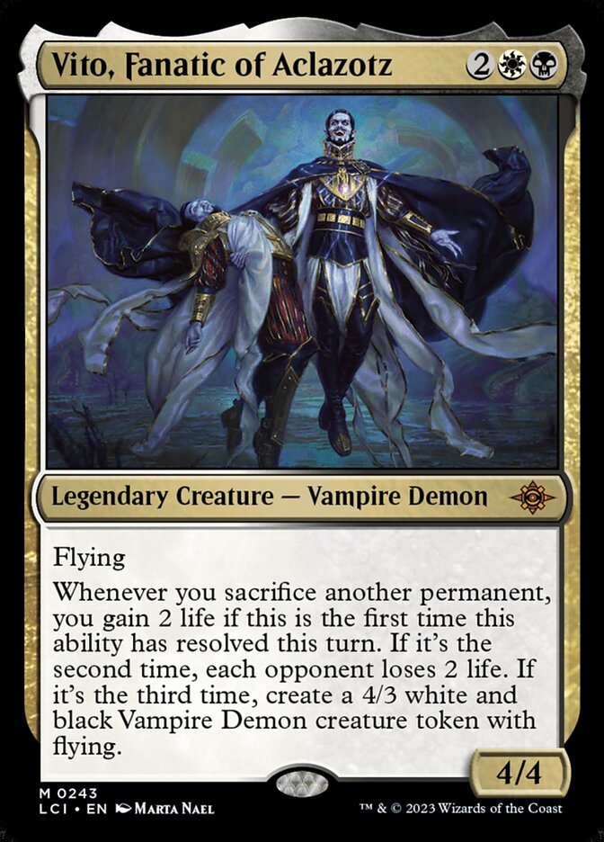 Vito, Fanatic of Aclazotz 243/291 (The Lost Caverns of Ixalan) 