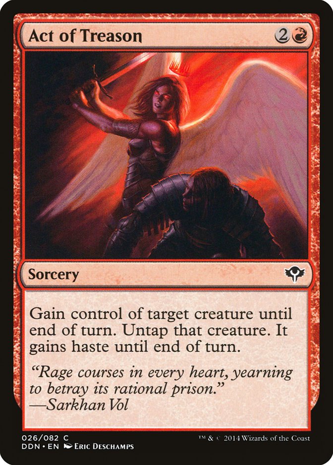 Act of Treason 26/82 (Duel Decks: Speed vs. Cunning) 