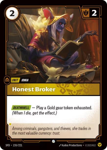 Honest Broker (Spiritforged) 