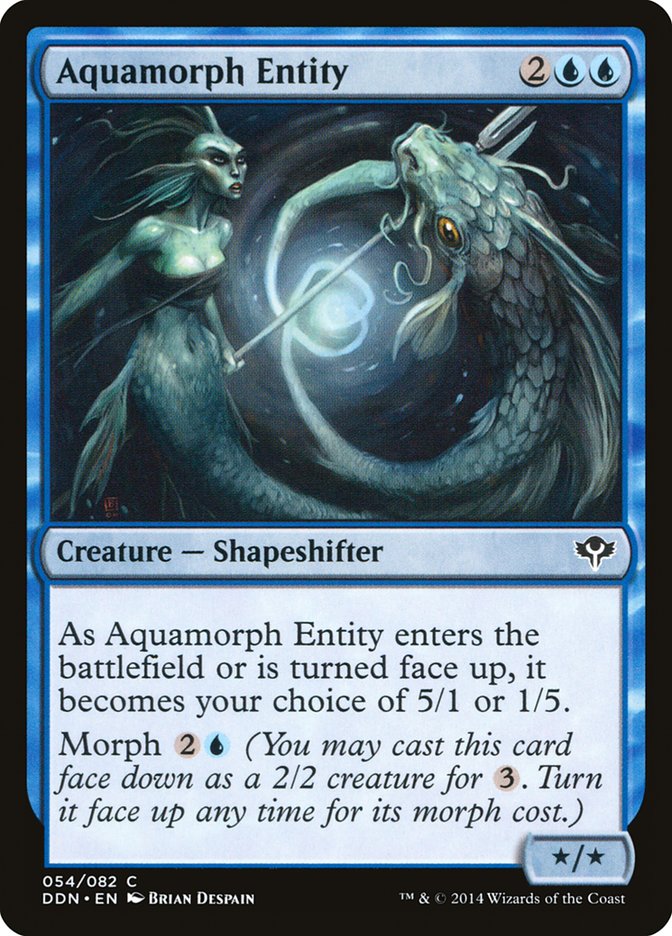 Aquamorph Entity 54/82 (Duel Decks: Speed vs. Cunning) 