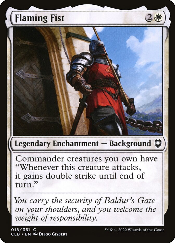 Flaming Fist 18 (Commander Legends: Battle for Baldur's Gate) 