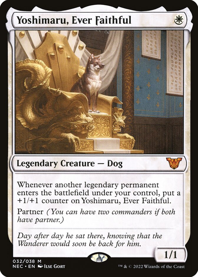 Yoshimaru, Ever Faithful 32/38 (Commander: Kamigawa: Neon Dynasty) 