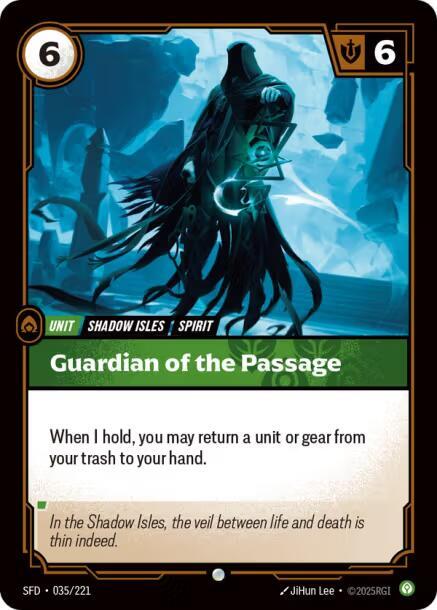 Guardian of the Passage 35/221 (Spiritforged)  - Foil