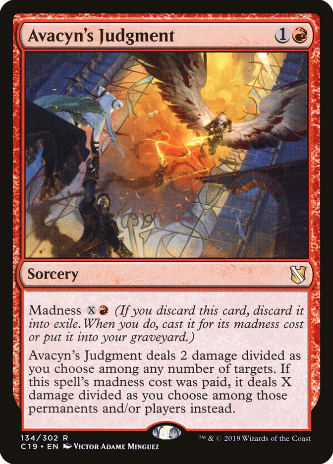 Avacyn's Judgment 134 (Commander 2019) 