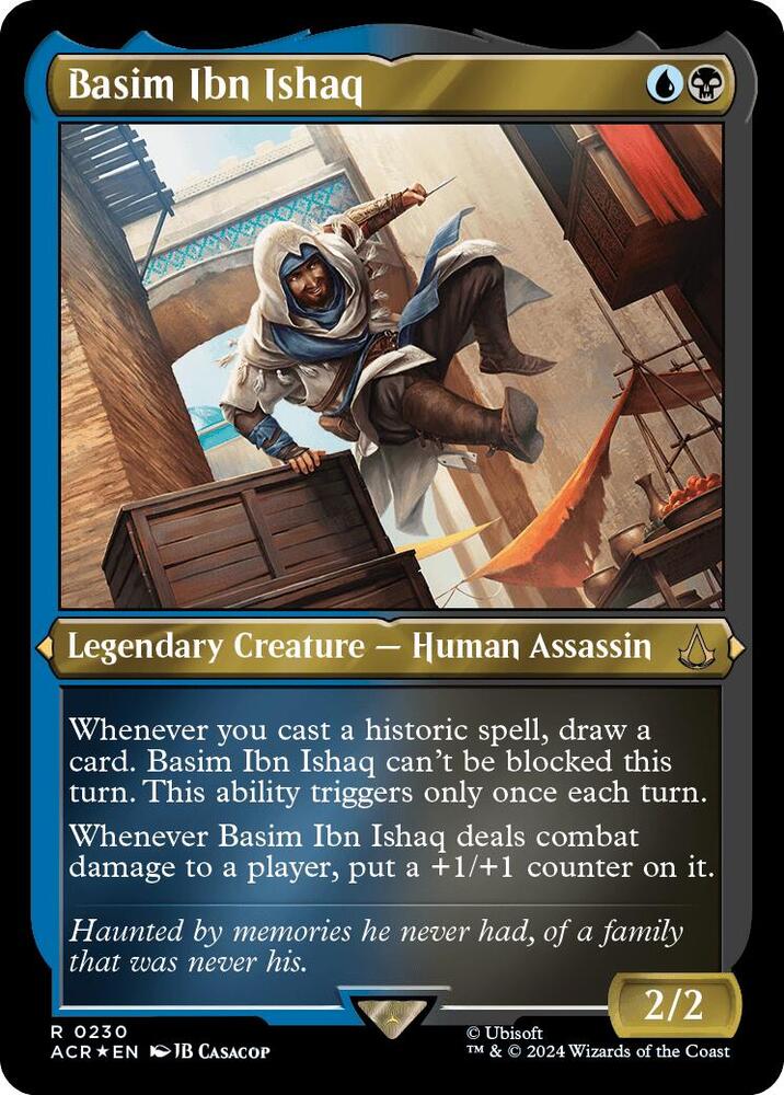 Basim Ibn Ishaq 230 (Universes Beyond: Assassin's Creed)  - Foil