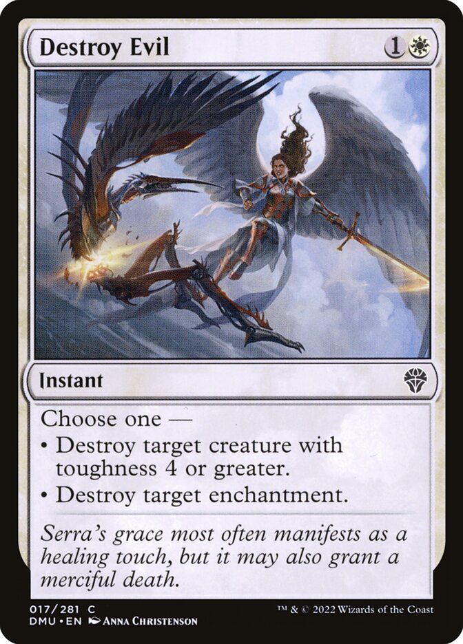 Destroy Evil 17/281 (Dominaria United) 
