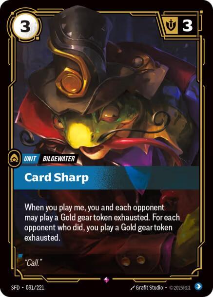 Card Sharp (Spiritforged)  - Foil