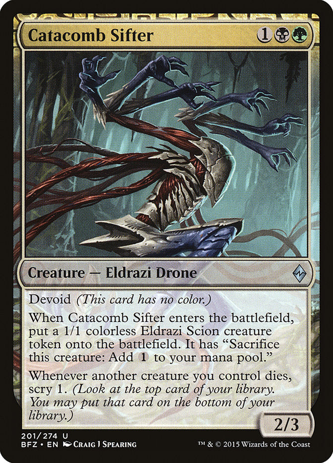 Catacomb Sifter 201 (Battle for Zendikar) 