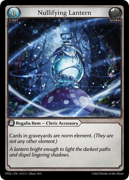 Nullifying Lantern 015 (Phantom Monarchs) 