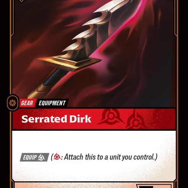 Serrated Dirk 9/221 (Spiritforged) 