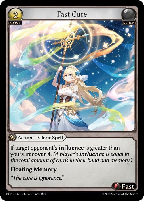 Fast Cure 033 (Phantom Monarchs) 