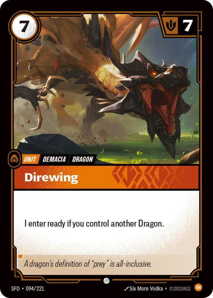 Direwing 94/221 (Spiritforged)  - Foil