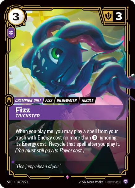 Fizz Trickster (Spiritforged)  - Foil