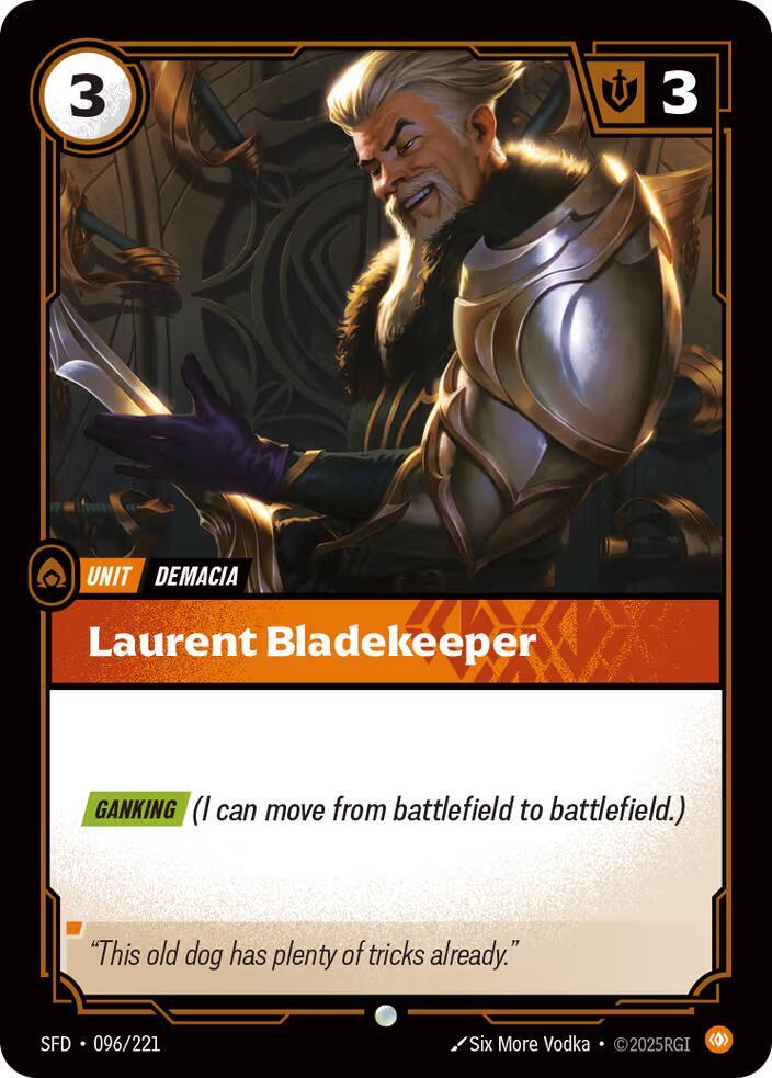 Laurent Bladekeeper 96/221 (Spiritforged) 