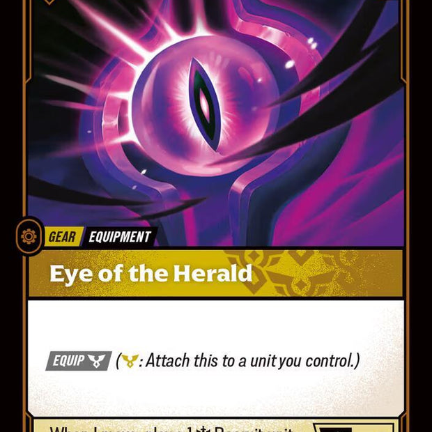 Eye of the Herald 153/221 (Spiritforged)  - Foil