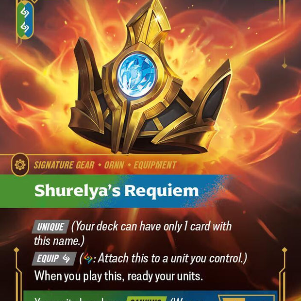 Shurelyas Requiem (Spiritforged)  - Foil