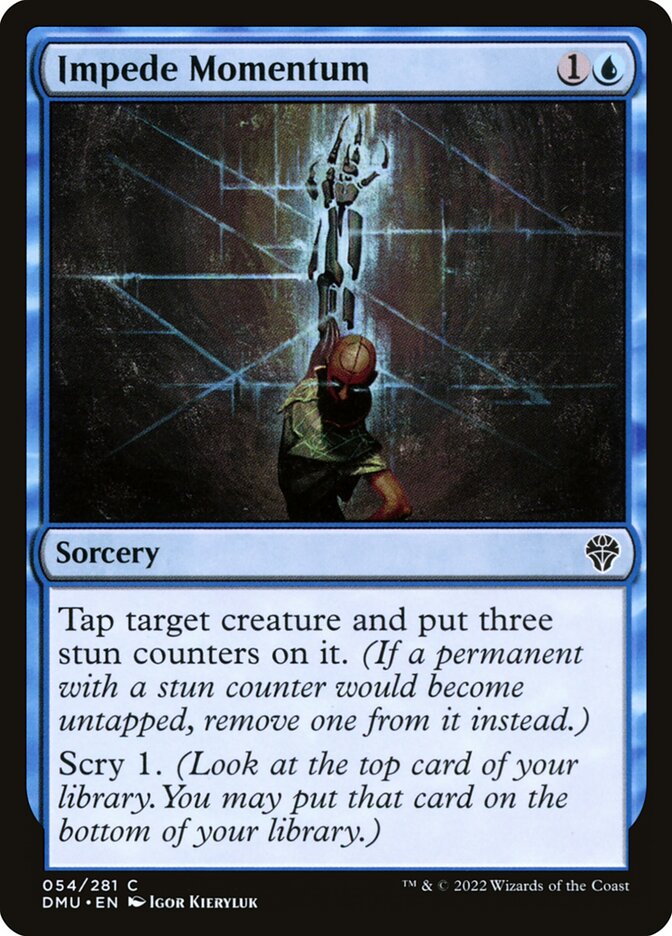 Impede Momentum 54 (Dominaria United) 