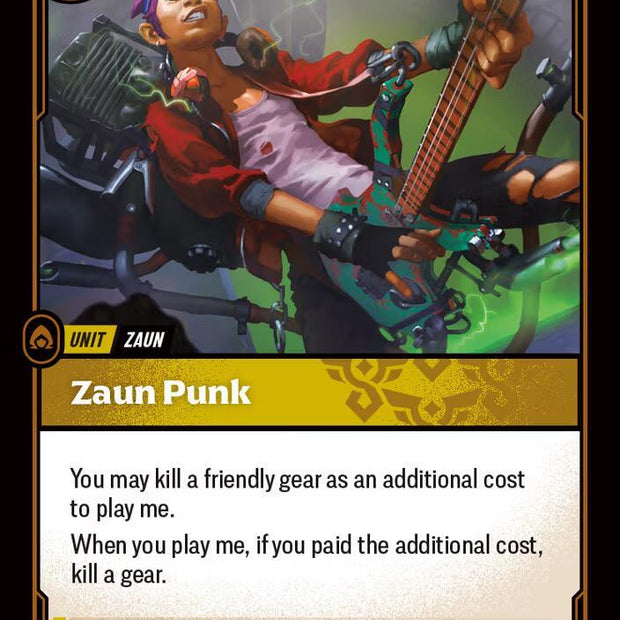 Zaun Punk 160/221 (Spiritforged)  - Foil