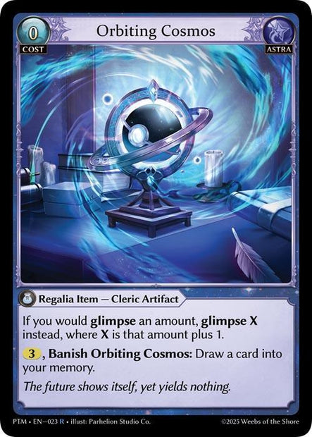Orbiting Cosmos (Phantom Monarchs)  - Foil
