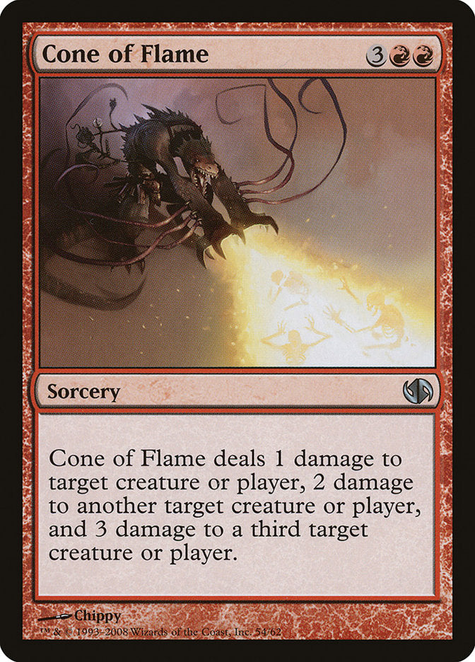 Cone of Flame 54/62 (Duel Decks: Jace vs. Chandra) 