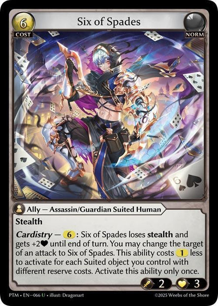 Six of Spades 066 (Phantom Monarchs) 