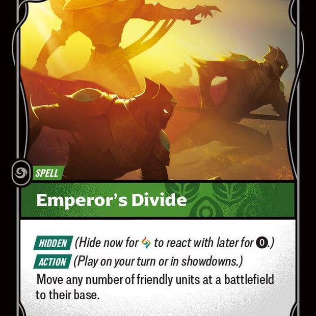 Emperors Divide (Spiritforged)  - Foil