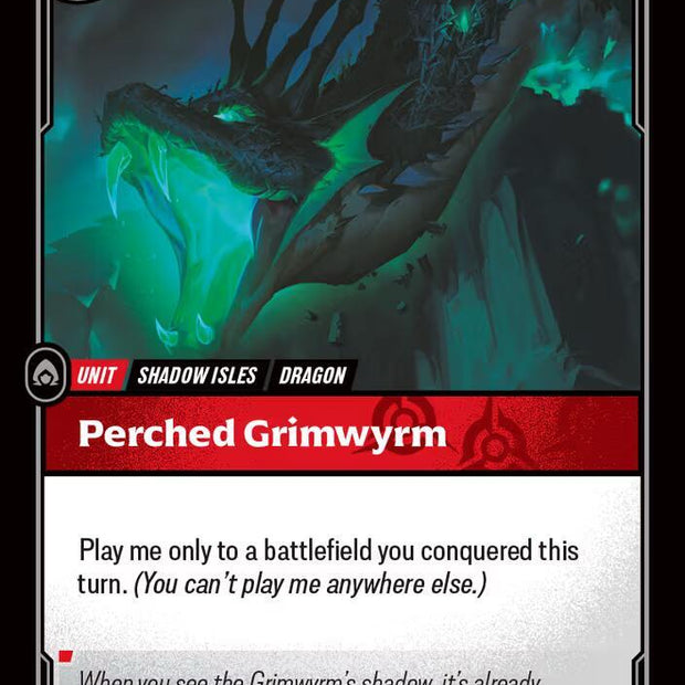 Perched Grimwyrm (Spiritforged) 
