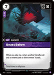 Beast Below 132/221 (Spiritforged)  - Foil