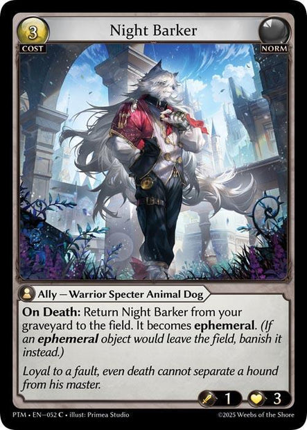 Night Barker 052 (Phantom Monarchs) 