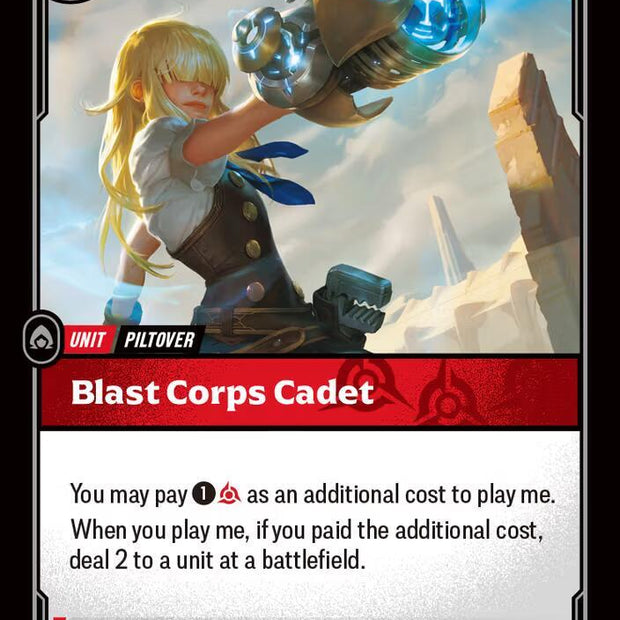 Blast Corps Cadet (Spiritforged) 