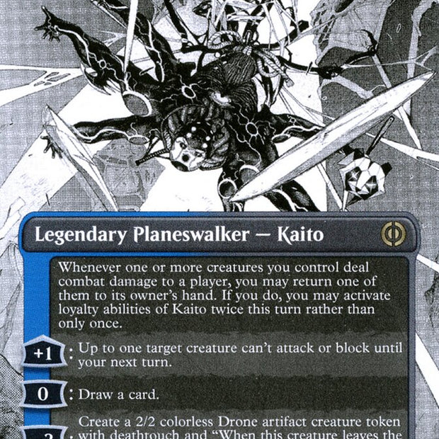 Kaito Dancing Shadow Borderless 340 (Phyrexia: All Will Be One)  - Borderless